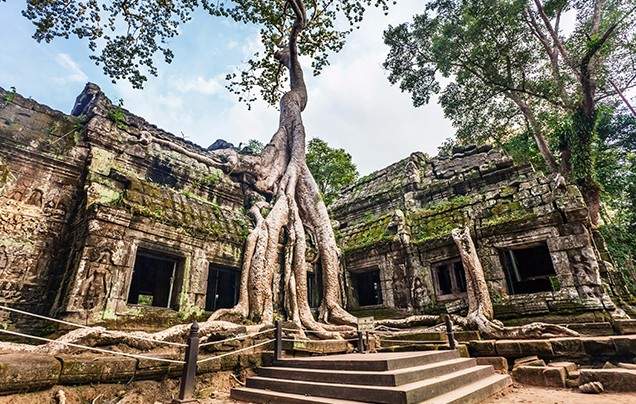 Days 1-2 Fly overnight to Siem Reap