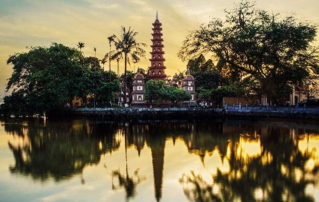 DAYS 1-2 FLY TO HANOI