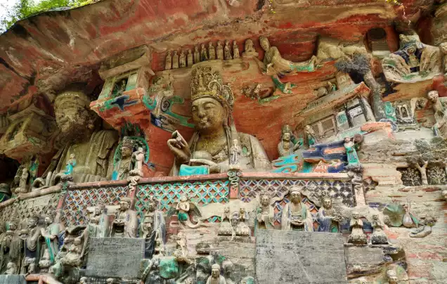 Day 14: Dazu Rock Carvings