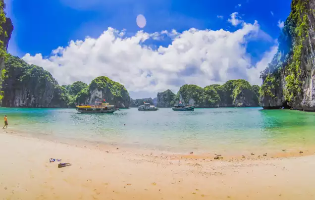 Day 14: Cruise – Hanoi (Halong Bay)