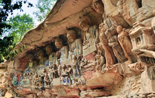 Day 11: Dazu Rock Carvings & Night Drone Show