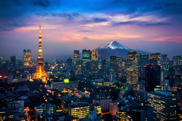Days 1-2: Fly to Tokyo